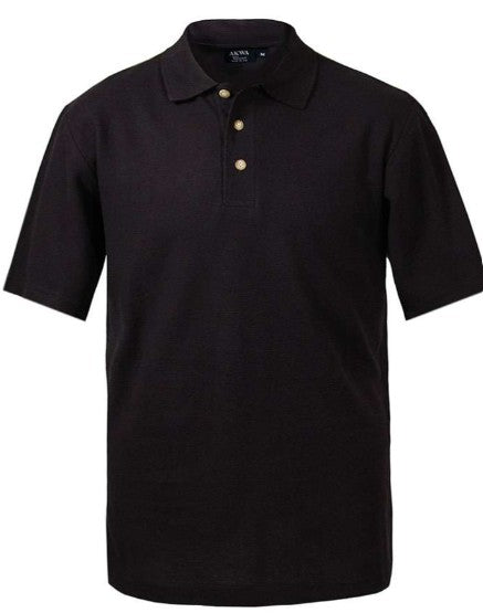 Heavyweight Men's Cotton Pique Polo