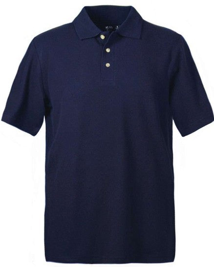 Heavyweight Men's Cotton Pique Polo