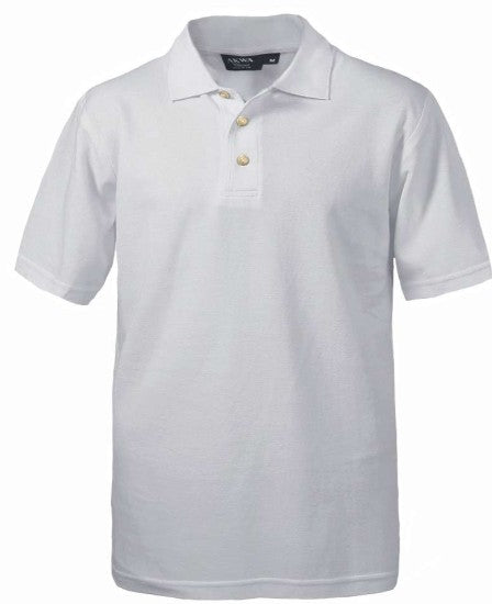 Heavyweight Men's Cotton Pique Polo