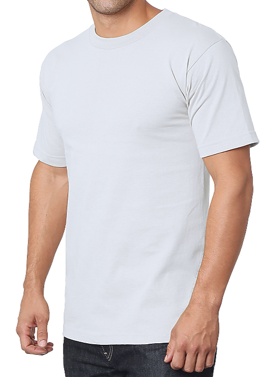 Bayside Made in USA Heavyweight 6.1 oz Combed Ring-Spun Soft Tee