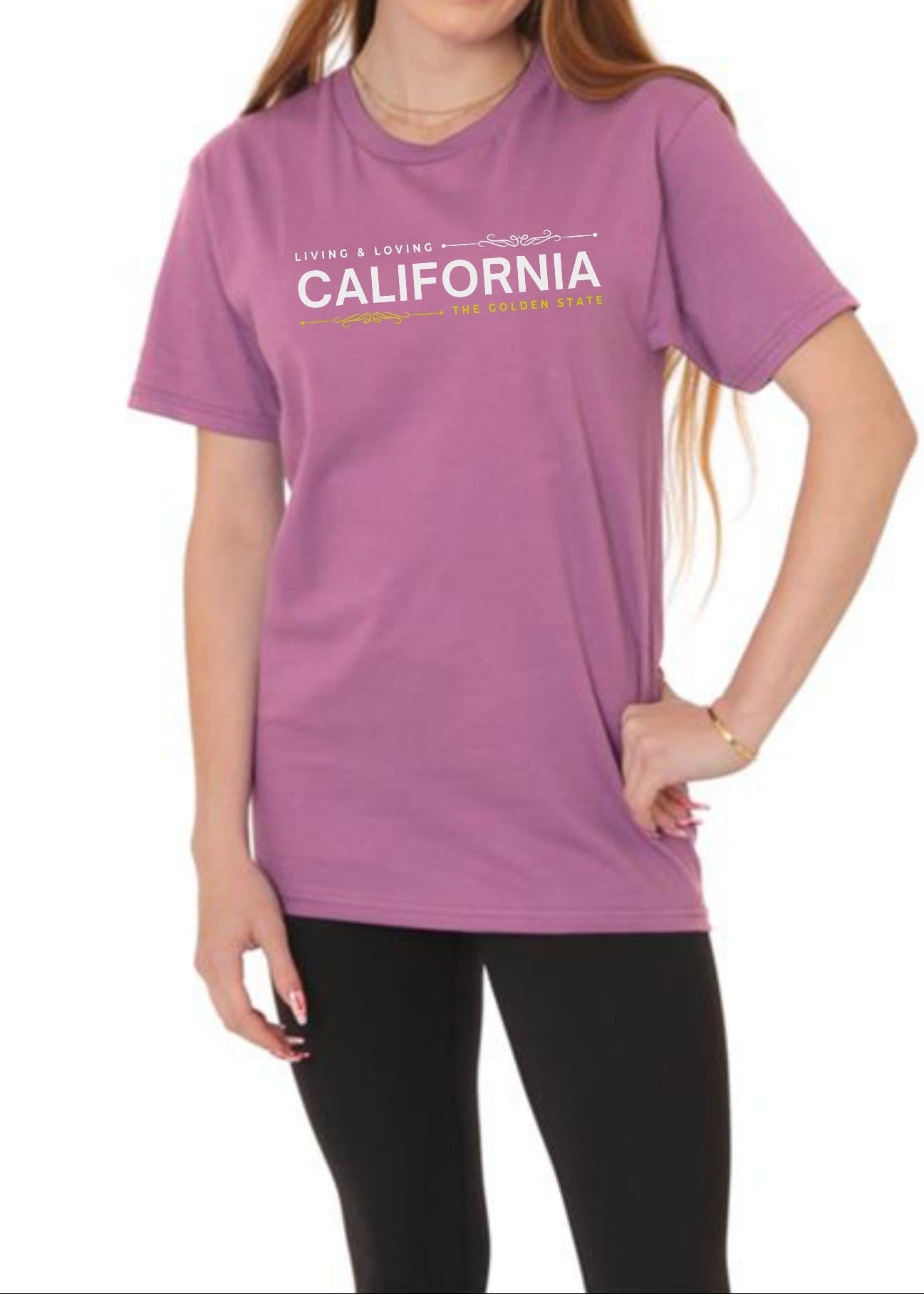 Living and Loving California (The Golden State) - Fine Jersey Crew