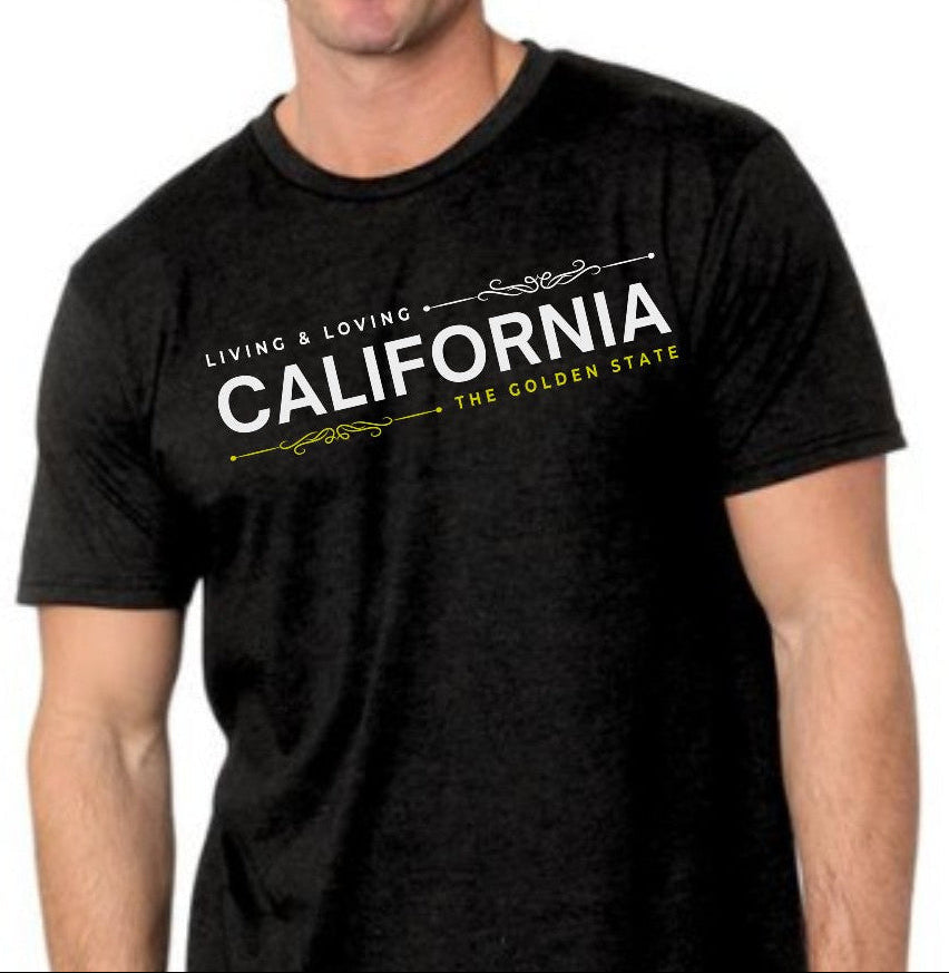 Living and Loving California (The Golden State) - Fine Jersey Crew