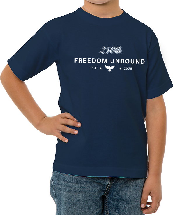 Freedom Unbound 250th Heavyweight Tee (Youth) - Made in USA