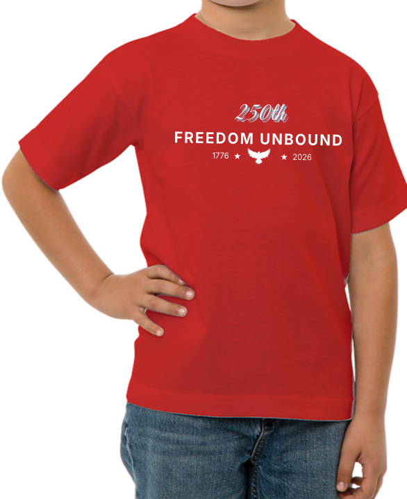 Freedom Unbound 250th Heavyweight Tee (Youth) - Made in USA