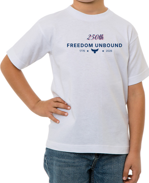 Freedom Unbound 250th Heavyweight Tee (Youth) - Made in USA