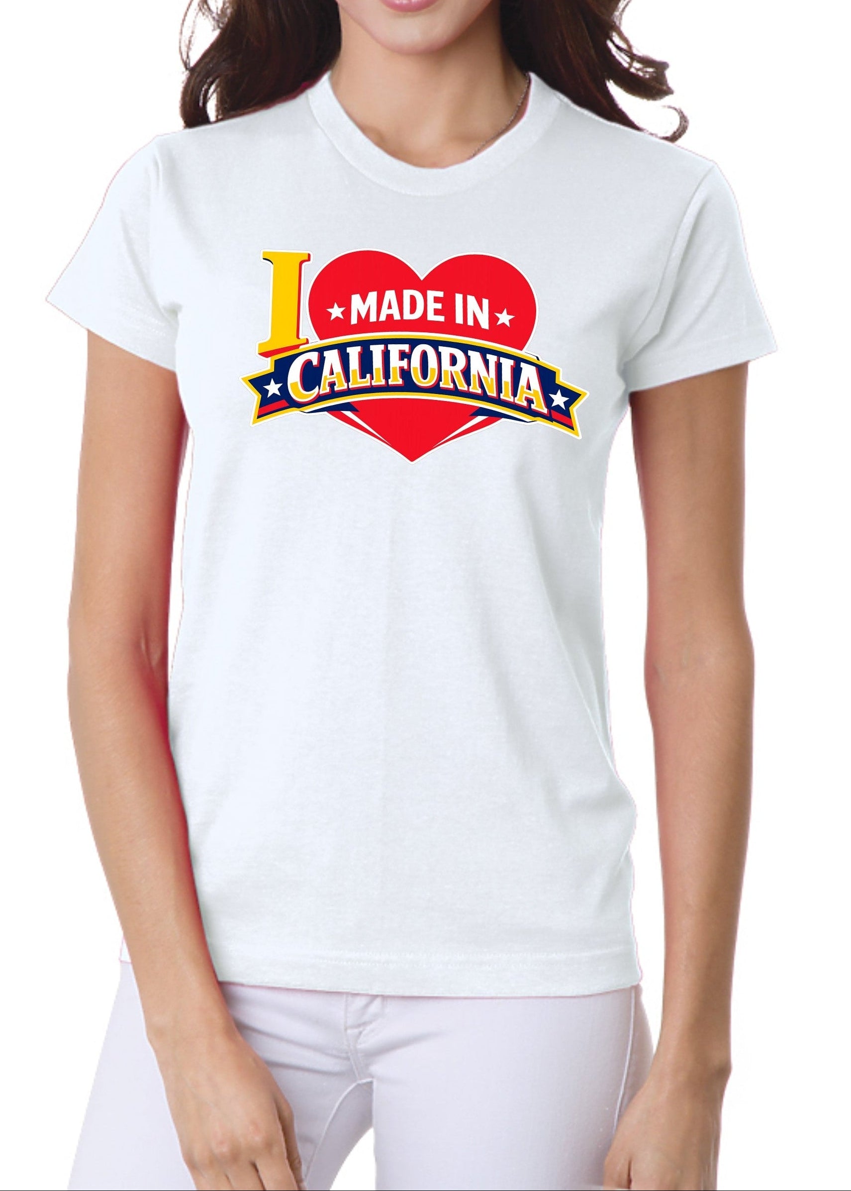 I (Heart) Made in California - Women's Crew