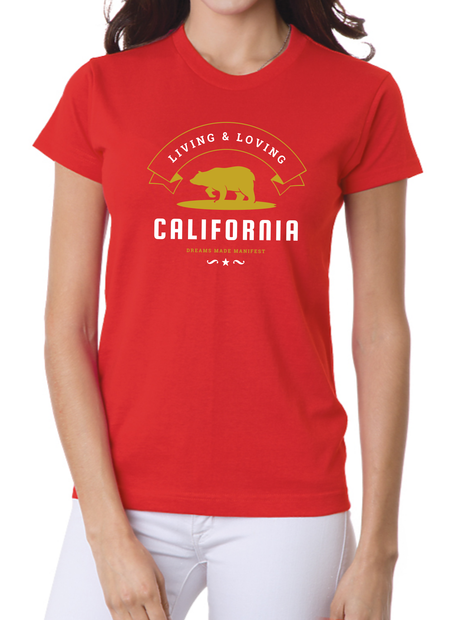 Living and Loving California - Dreams Made Manifest - Women's Crew
