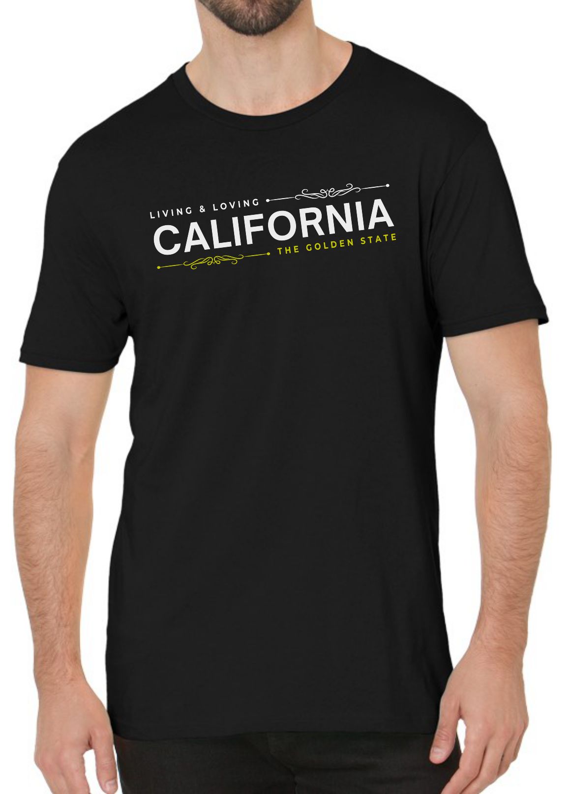 Living and Loving California (The Golden State) - Fine Jersey Crew