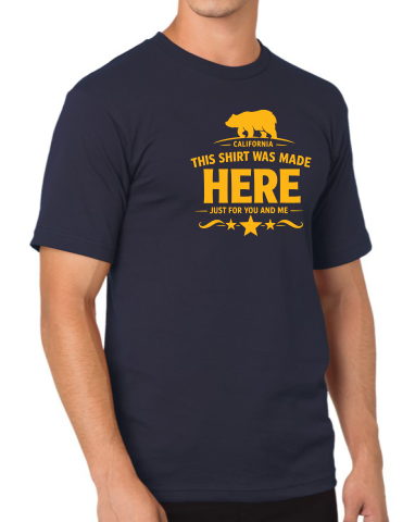 This Shirt Was Made Here - Bear