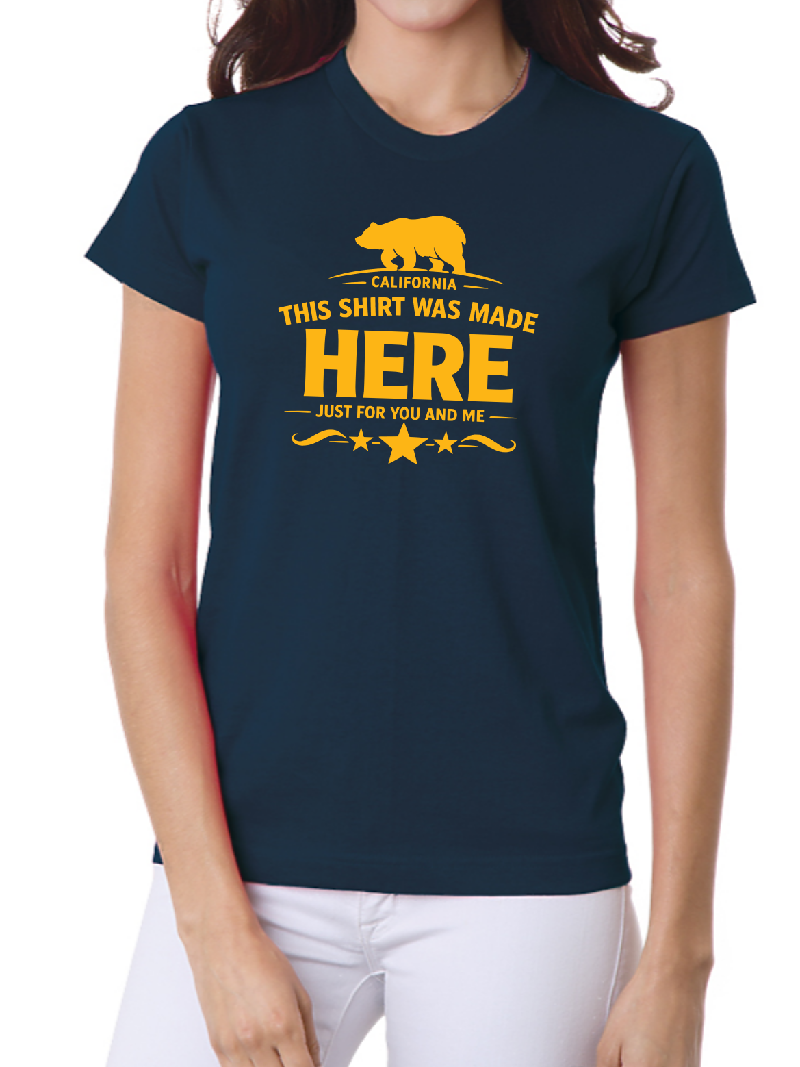 This Shirt Was Made Here - Women's Crew