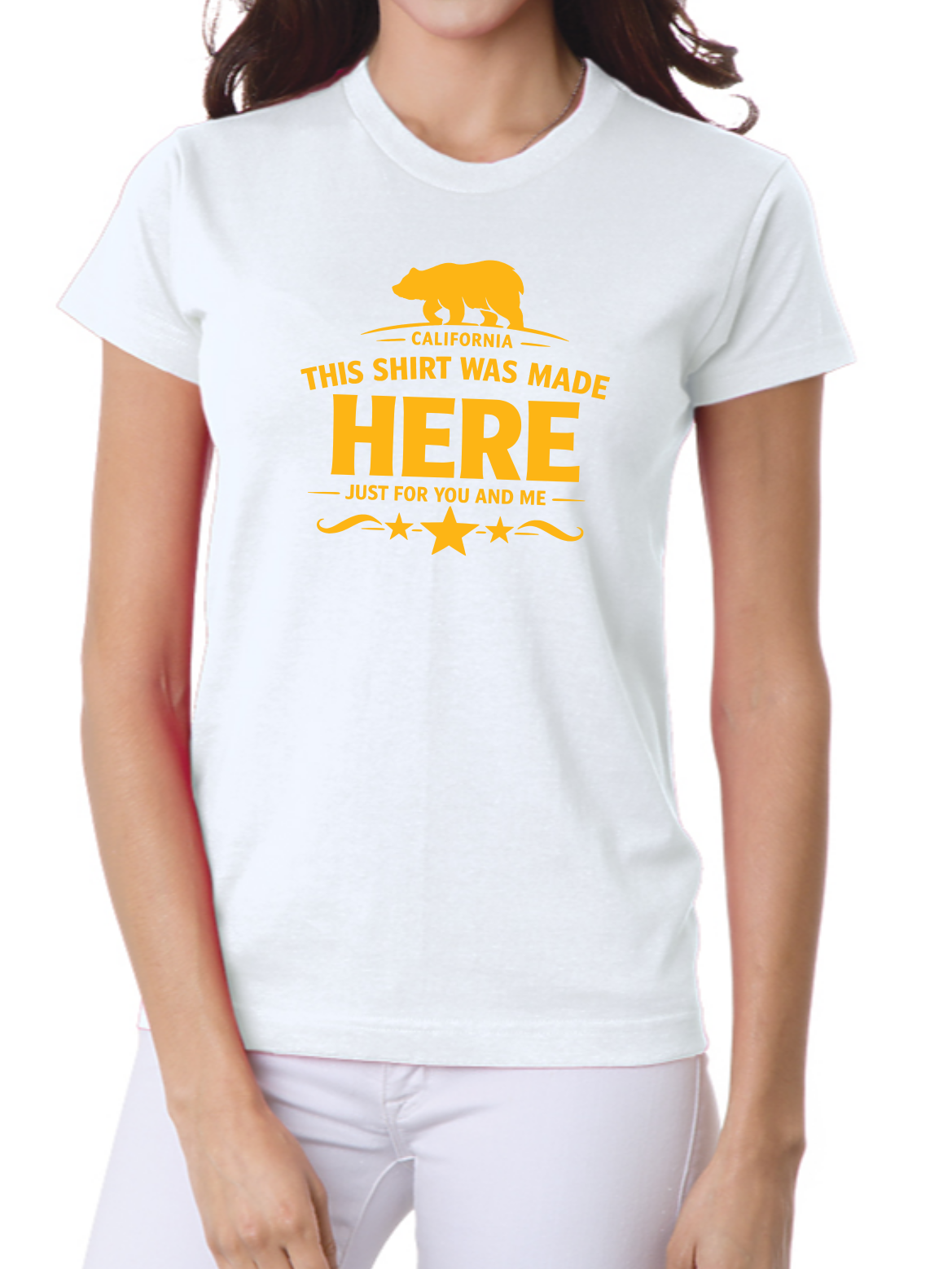 This Shirt Was Made Here - Women's Crew