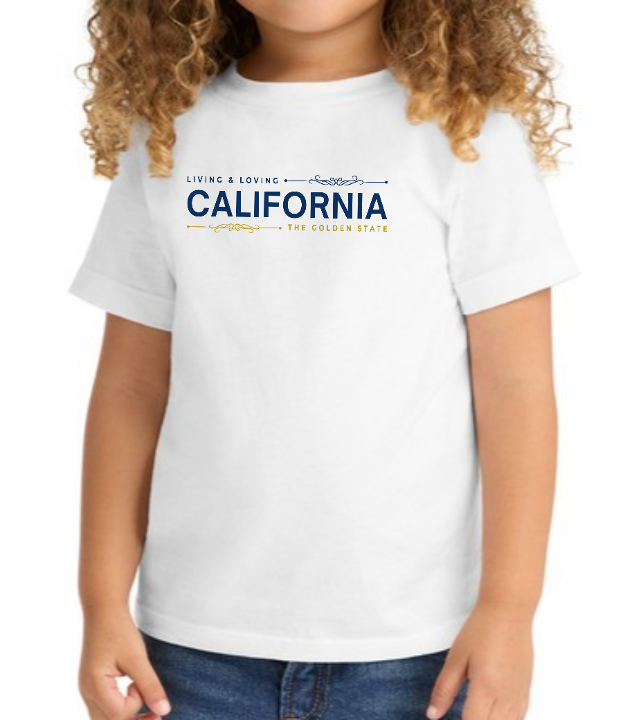 Living and Loving California - The Golden State (Toddler)