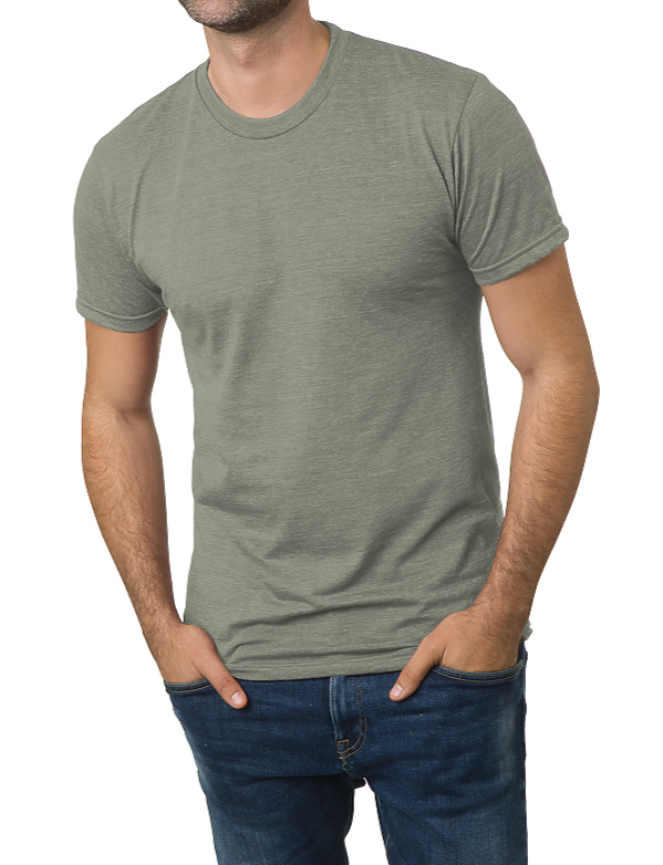 Bayside Unisex Triblend Crew